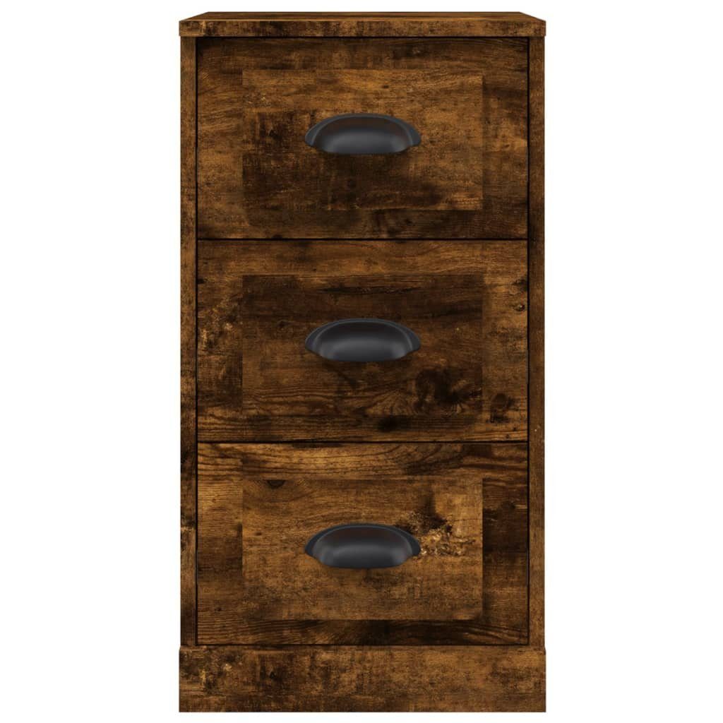 vidaXL Sideboard Sideboard Räuchereiche 36x35,5x67,5 cm Holzwerkstoff (1 St)