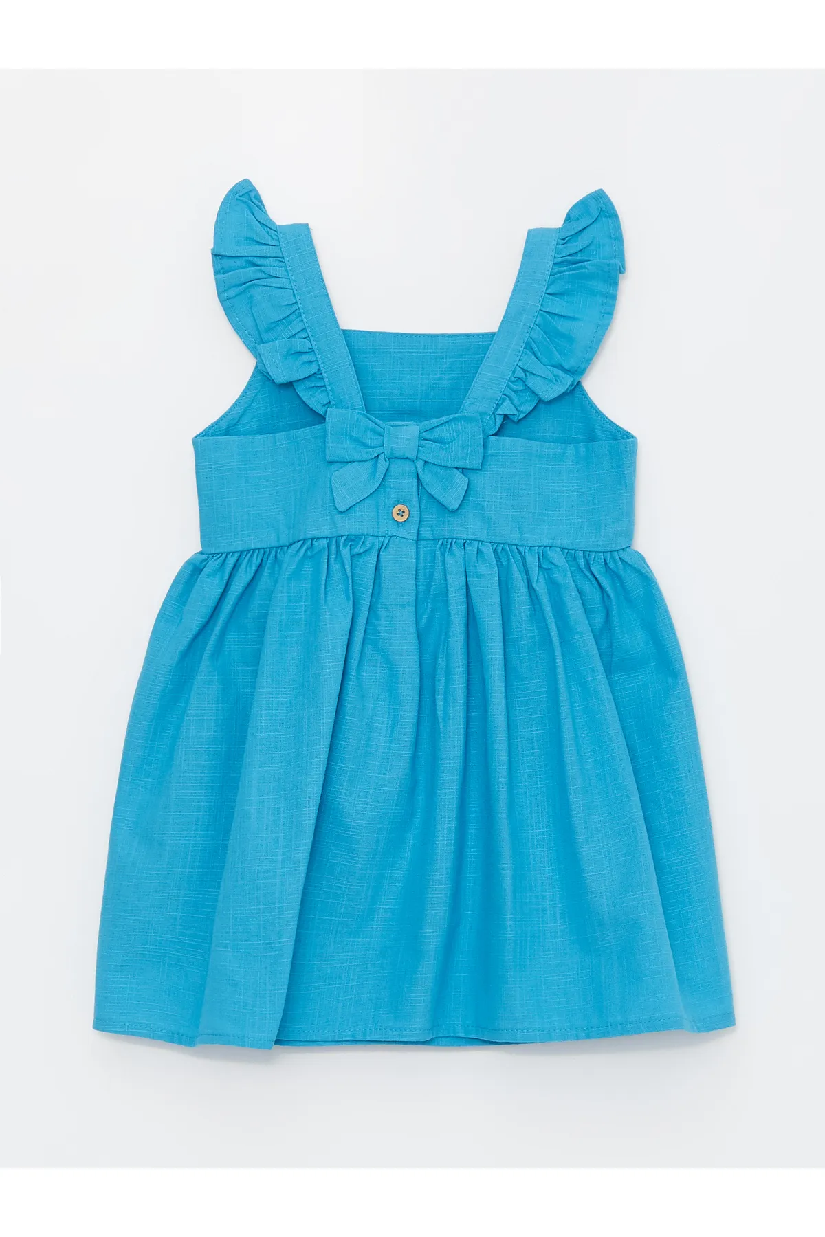 LC Waikiki  Basic-Babykleid für Mädchen mit quadratischem Ausschnitt und Trägern