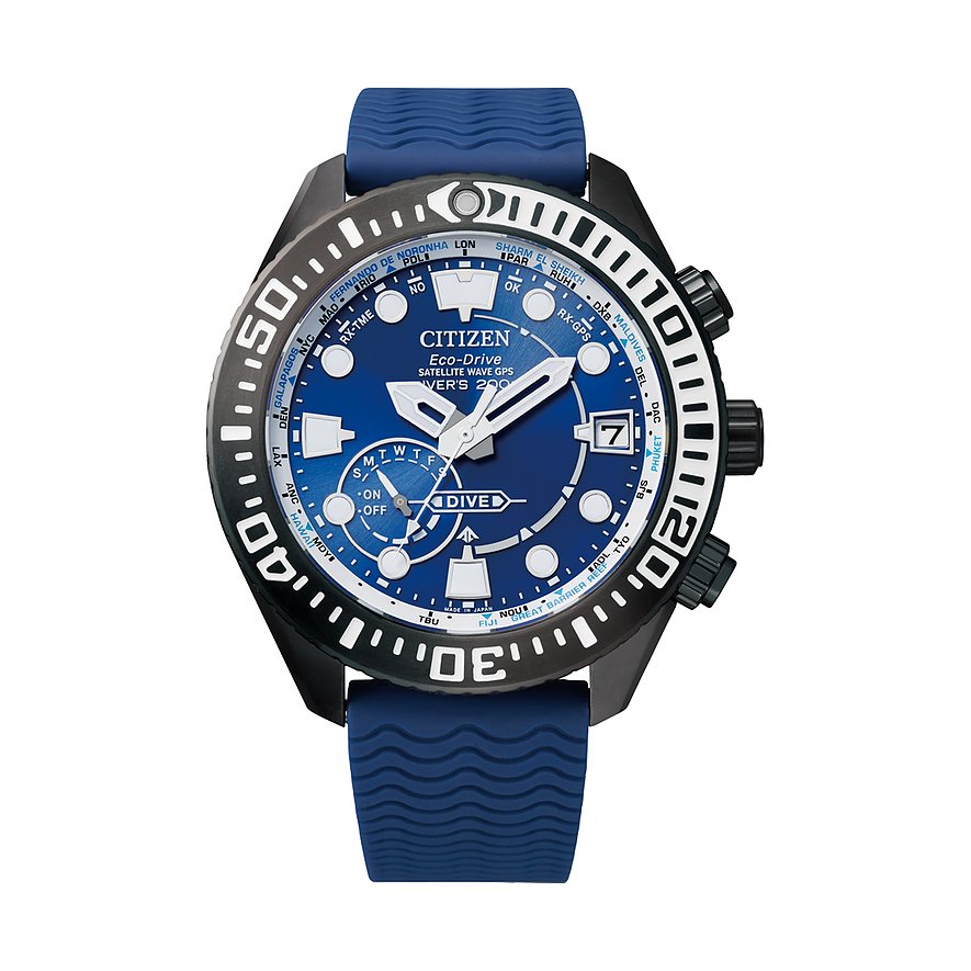 Citizen Taucheruhr Satellite Wave Eco-Drive