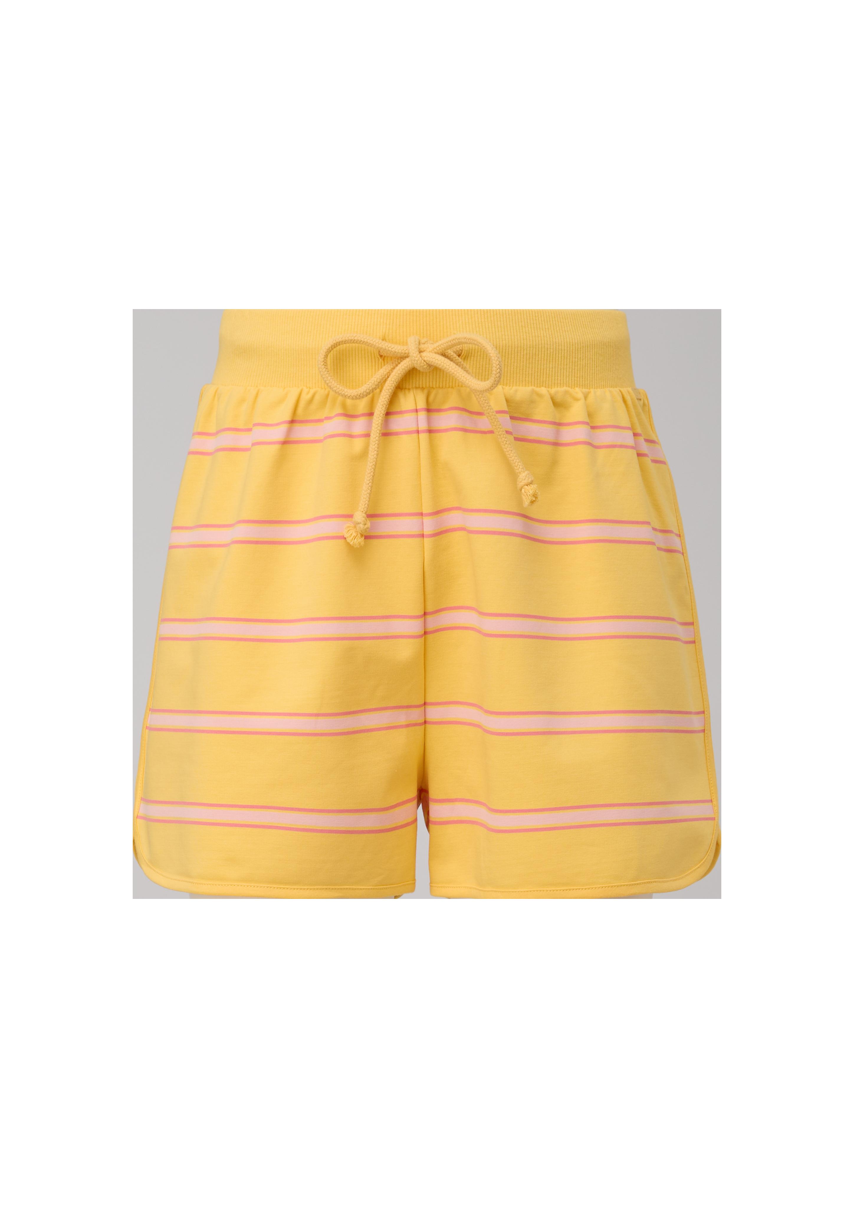 Relaxed: Gestreifte Shorts aus Baumwollstretch  2131205-13G0