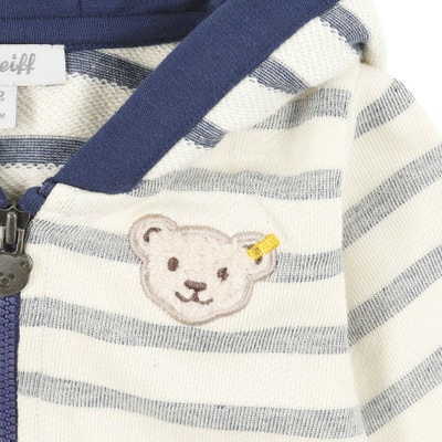 Sweatjacke, beige für Jungs