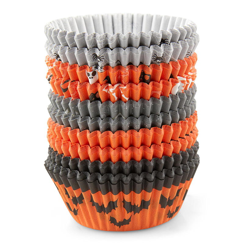 Cuisine Muffinsform 50-pk ø 11 cm på slips halloween