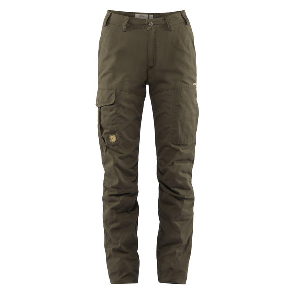 KARLA PRO WINTER TROUSERS W Damen - Trekkinghose oliv-dunkelgrün