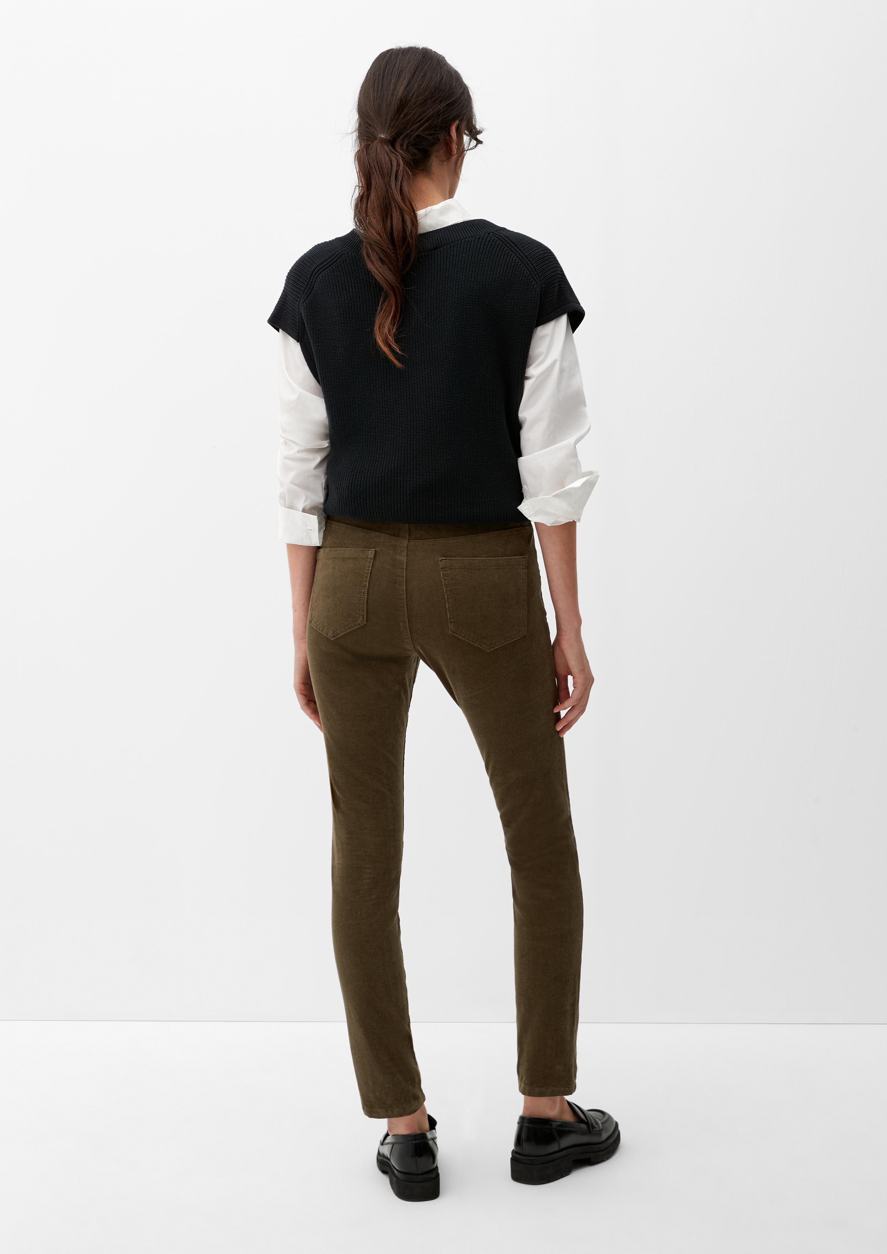 Slim: Hose aus Feincord  2121474-7946