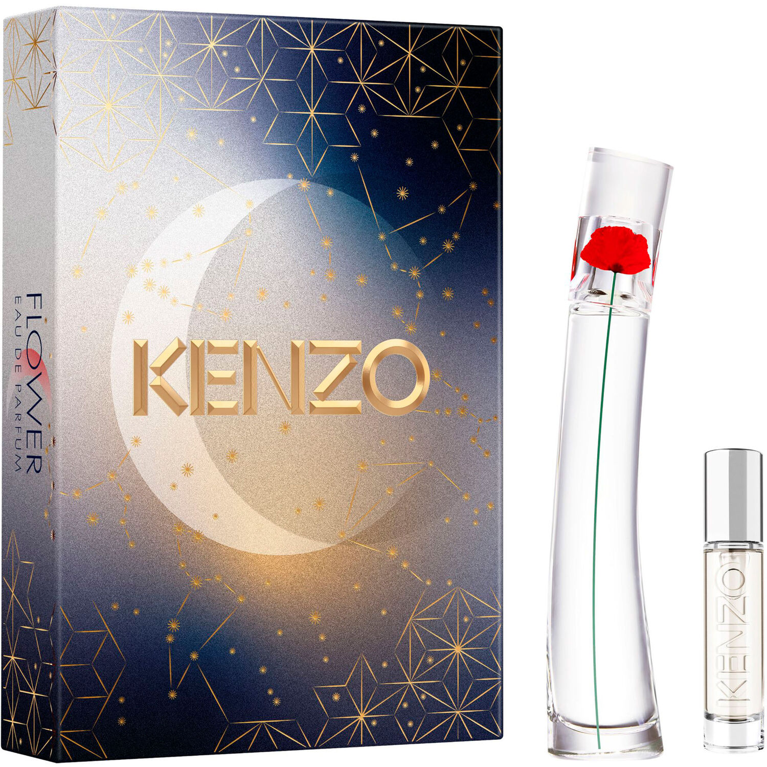 Kenzo Flower By Kenzo Coffret Eau de Parfum 50 ml + Vaporisateur de Voyage 10 ml