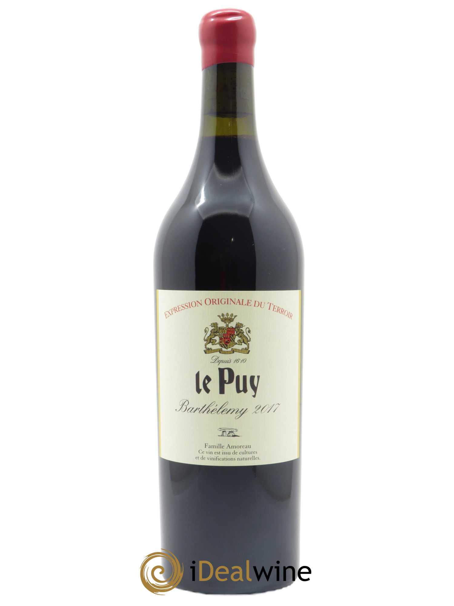 Le Puy - Cuvée Barthélemy  2017 - Lot de 1 Bouteille