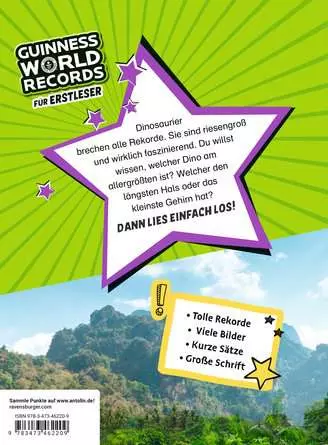 Ravensburger Guinness World Records für Erstleser - Dinosaurier