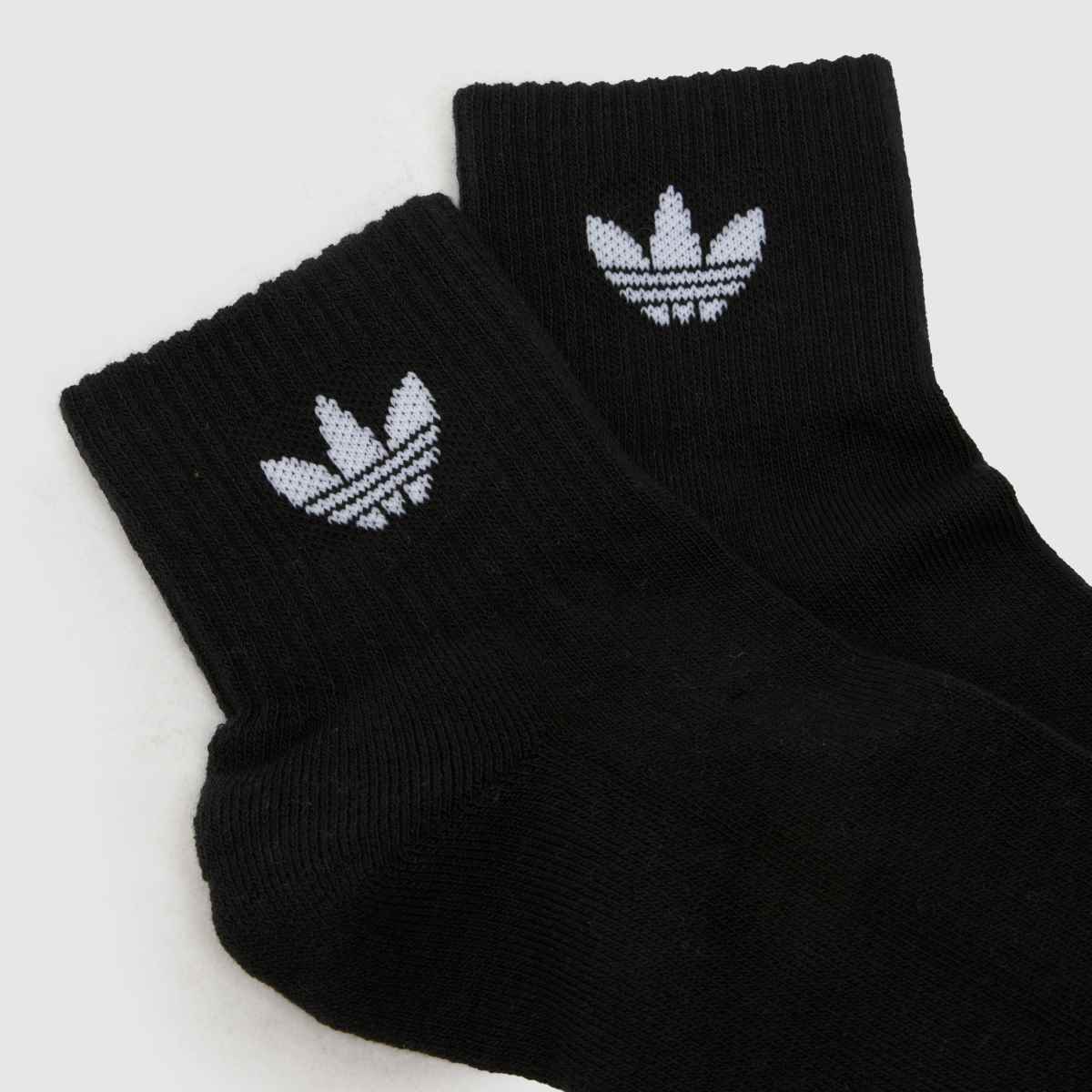 adidas fehér és fekete eredeti középmagas szárú zokni 3 db-os csomag