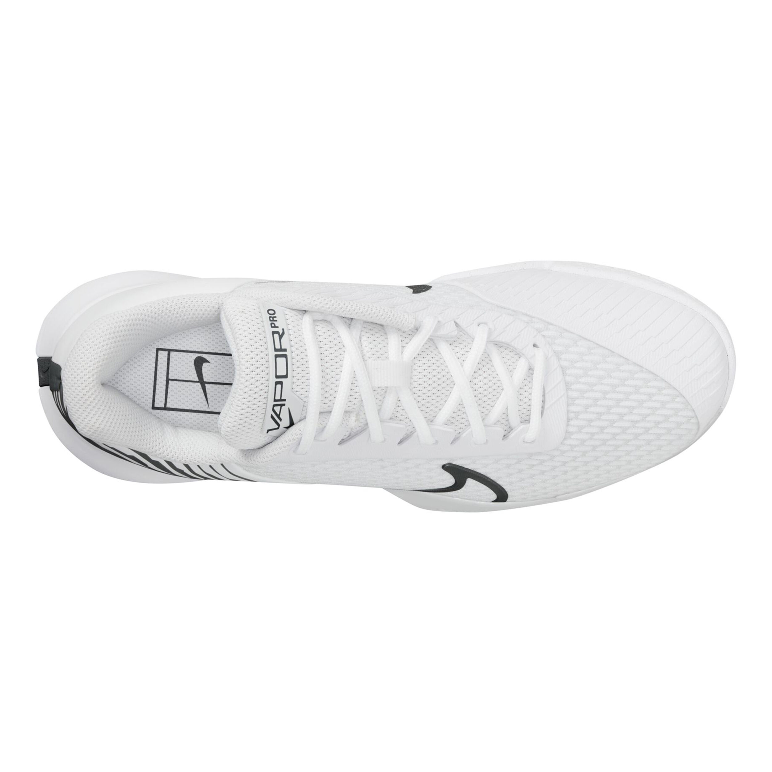 Air Zoom Vapor Pro 2 Allcourtschuh Damen - Weiß, Schwarz