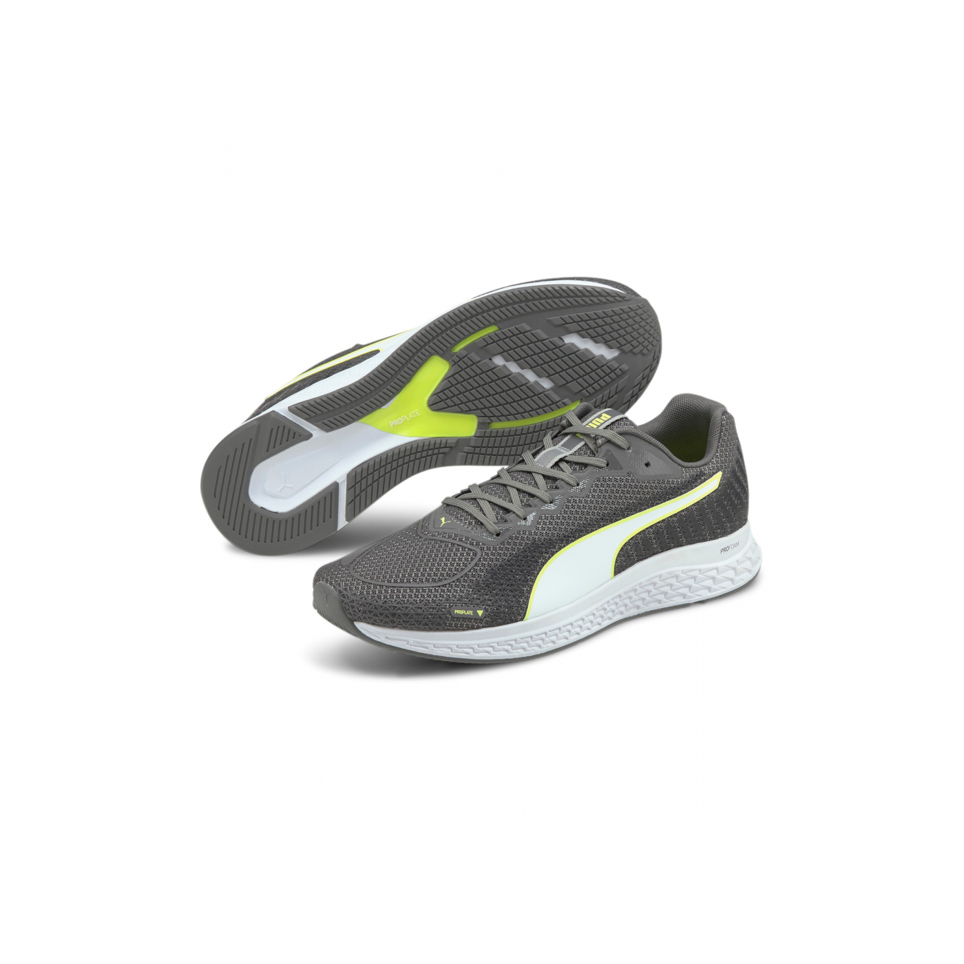 PUMA Speed Sutamina 2 Running Grau Gelb F05