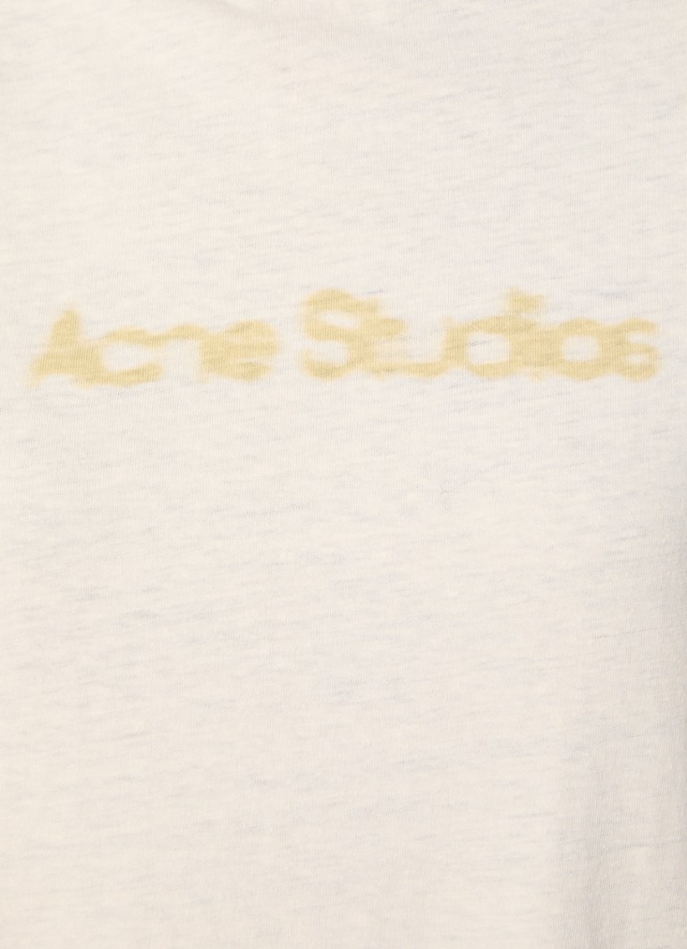 Acne Studios majica od organskog pamuka predimenzioniranih dimenzija s printom logotipa