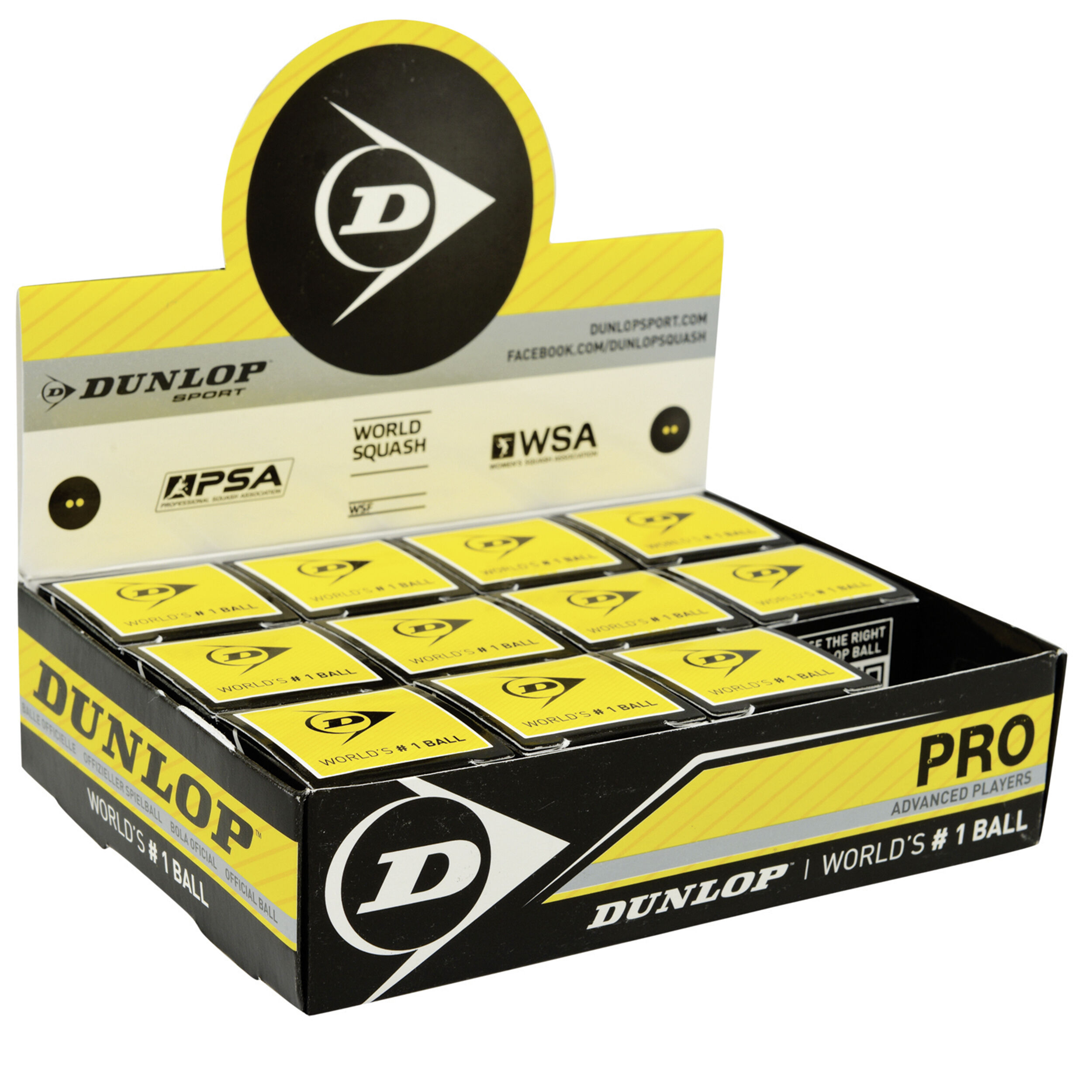 Squash balls Pro 12er Pack