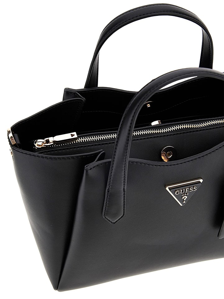 Guess Henkeltasche in Schwarz - (B)30 x (H)20 x (T)12 cm günstig kaufen onesize