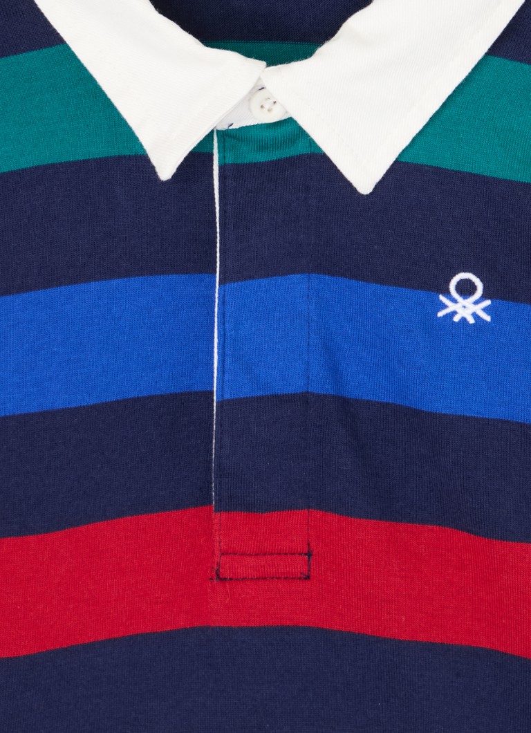 Benetton polo majica s prugastim printom