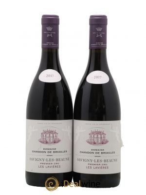 Savigny-lès-Beaune 1er Cru Les Lavières Chandon de Briailles  2017 - Lot de 2 Bouteilles