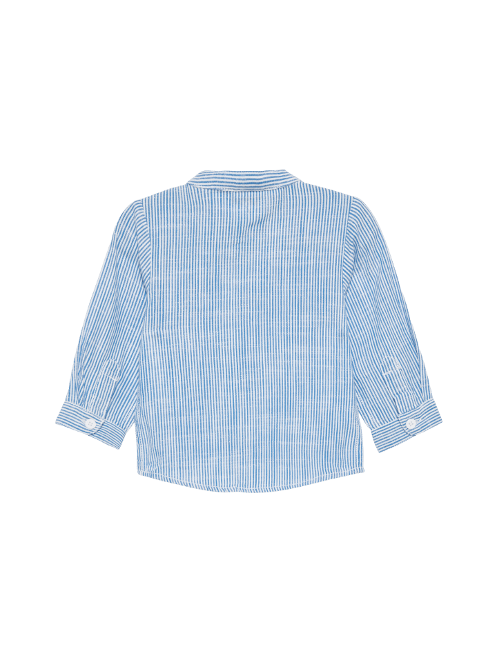 s.Oliver Hemd langarm in Blau günstig kaufen