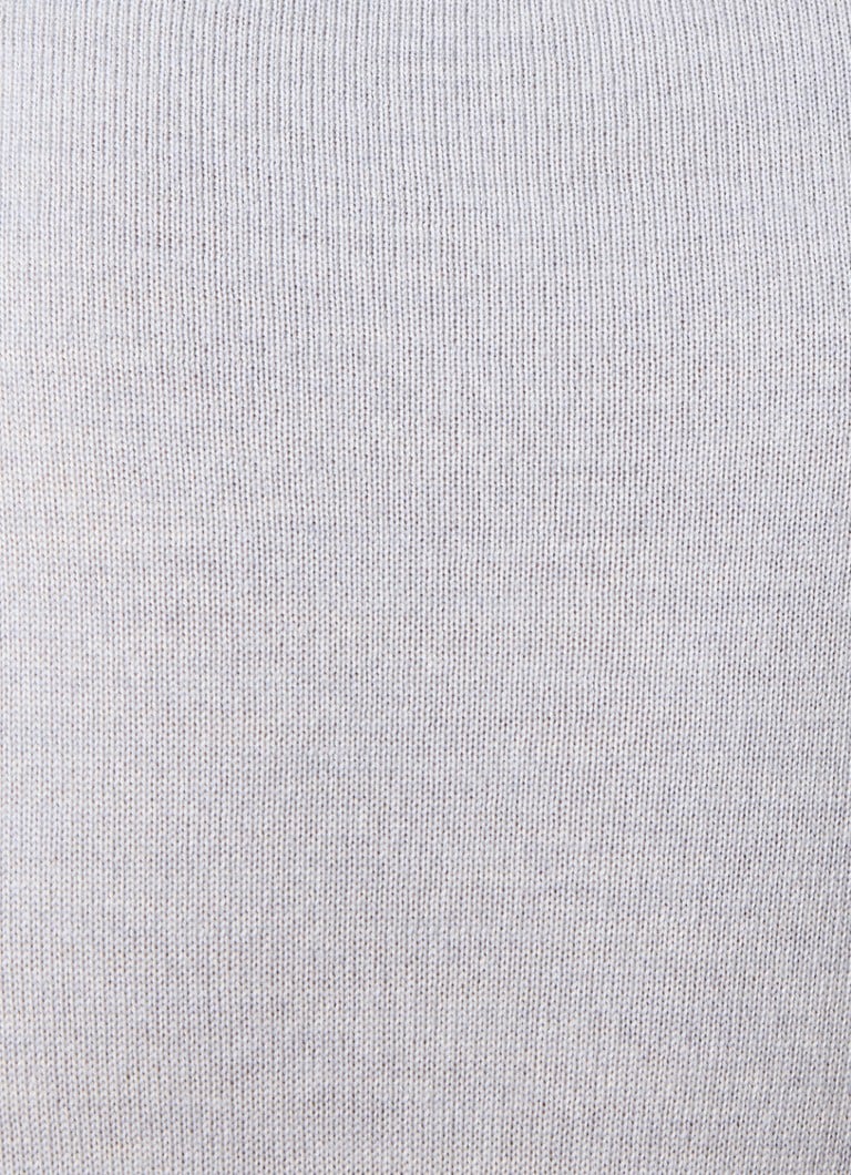 Calvin Klein Jemne pletené vlnené midi šaty s výstrihom do V