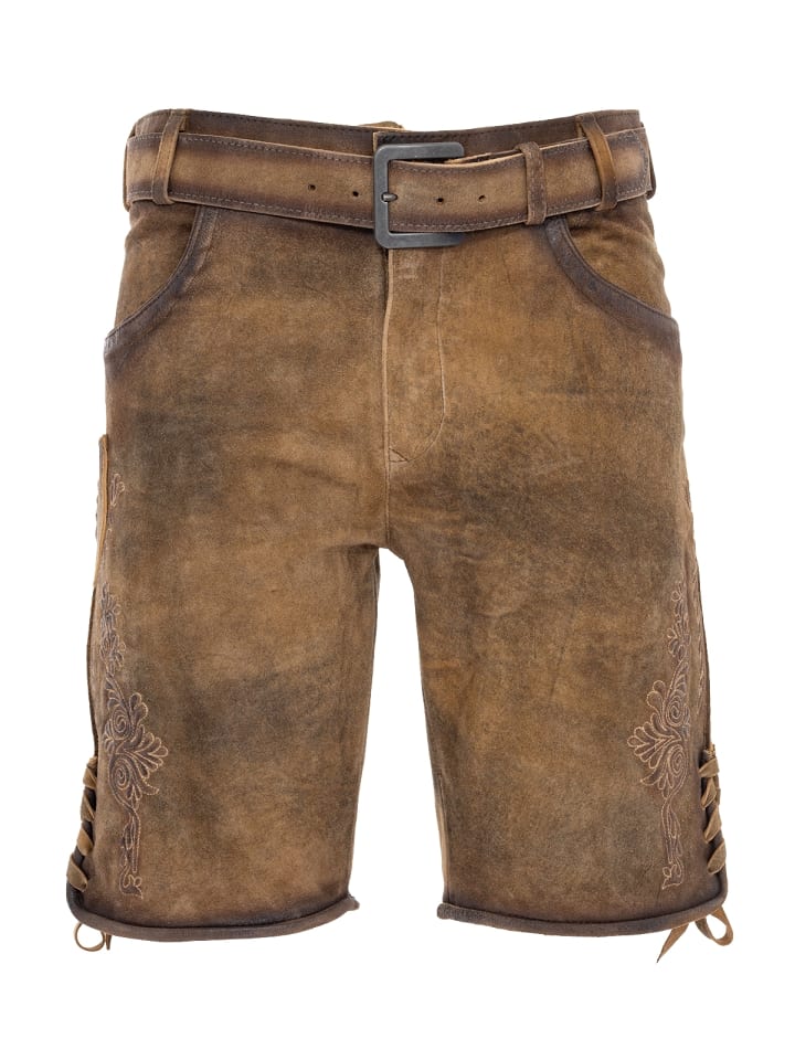MADDOX Lederhose ARBERSEE in hellbraun günstig kaufen
