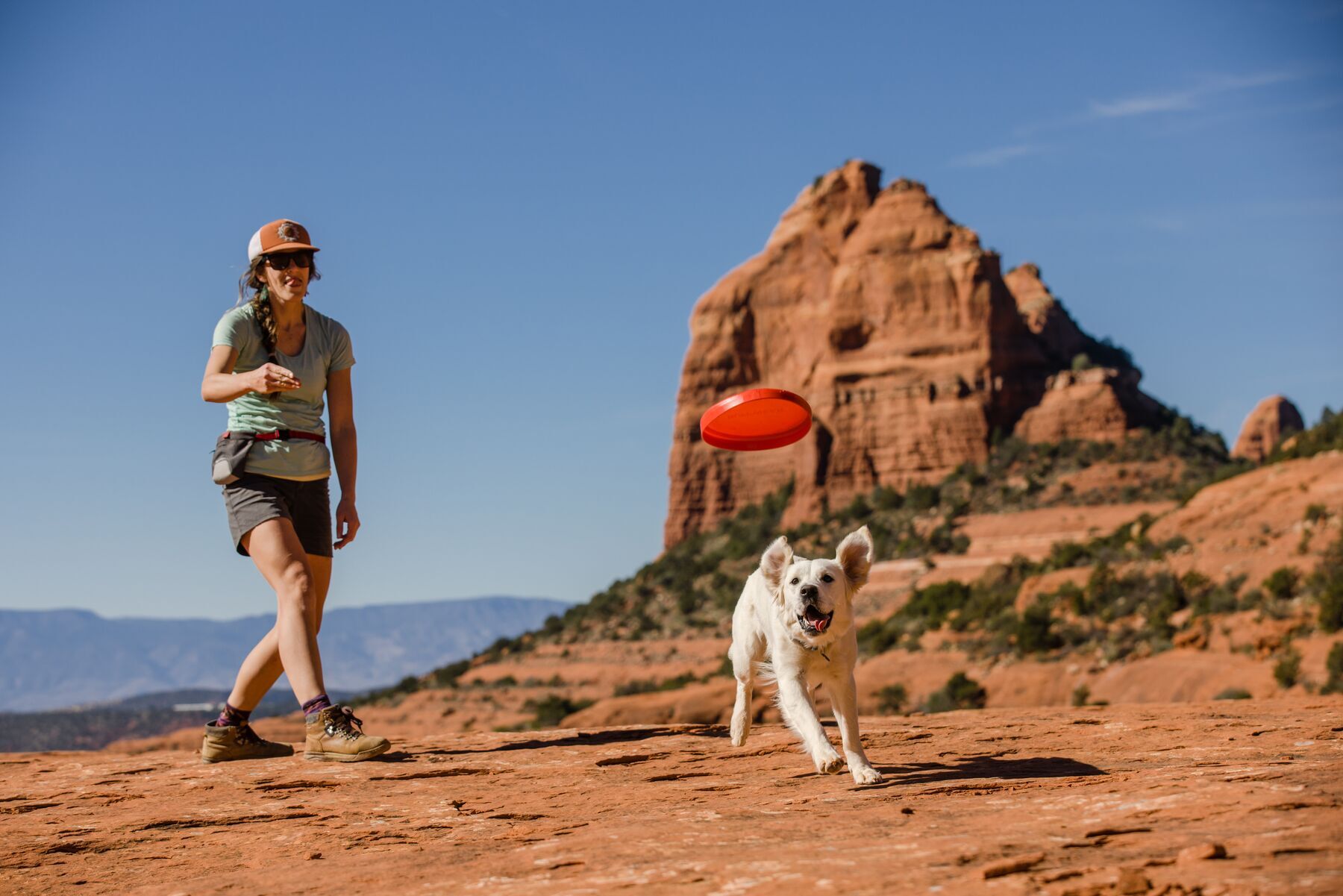 Ruffwear Frisbees & Wurfspielzeug Ruffwear Camp Flyer™ Spielzeug rot