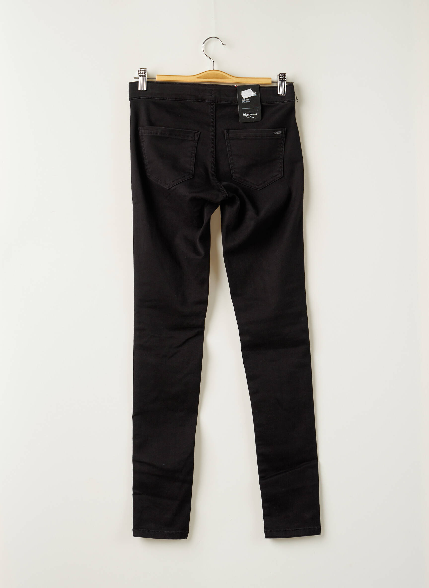 Pepe Jeans Jeans Coupe Slim Fille couleur noir