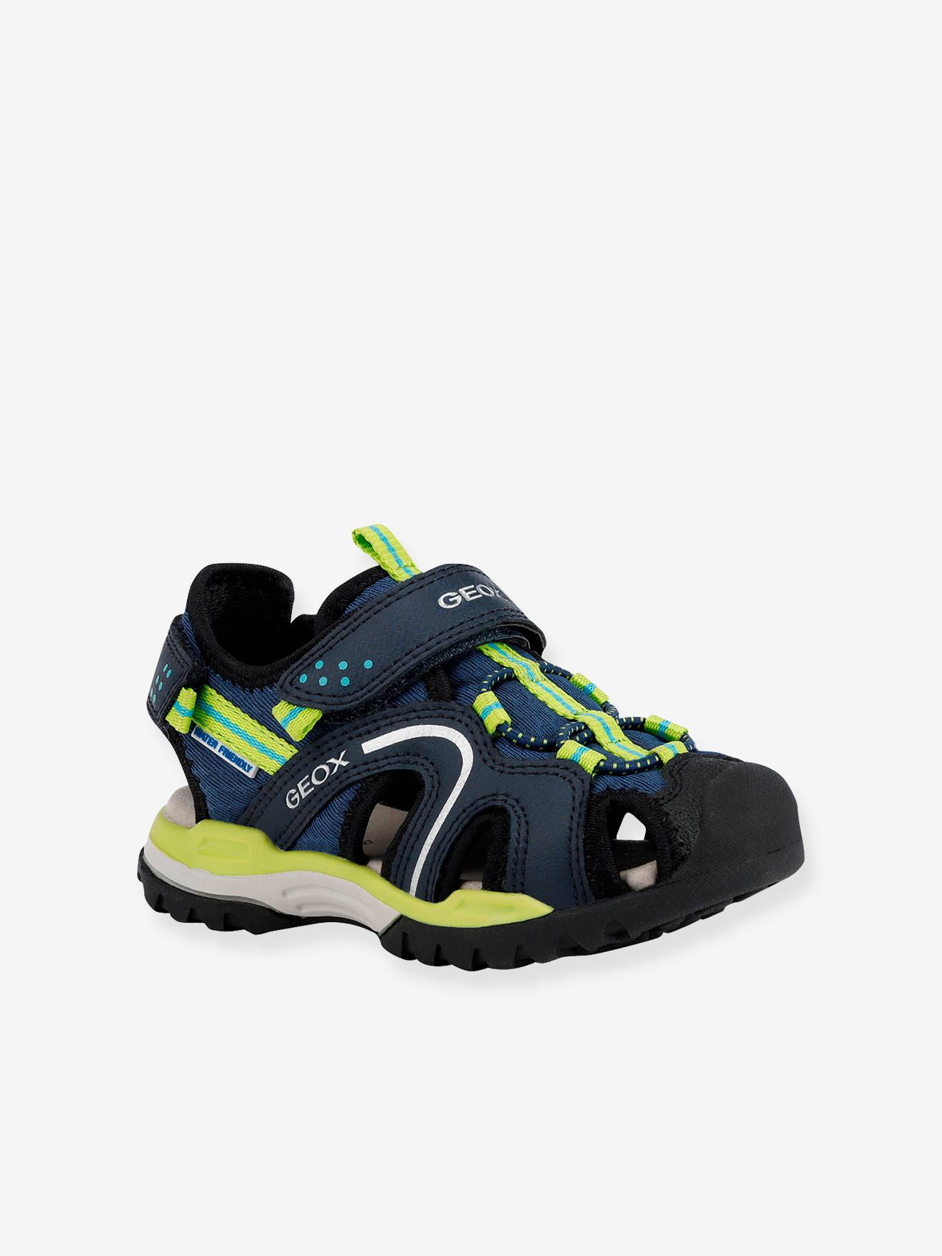Sandales garçon J. Borealis B.B GEOX® dk blue lime