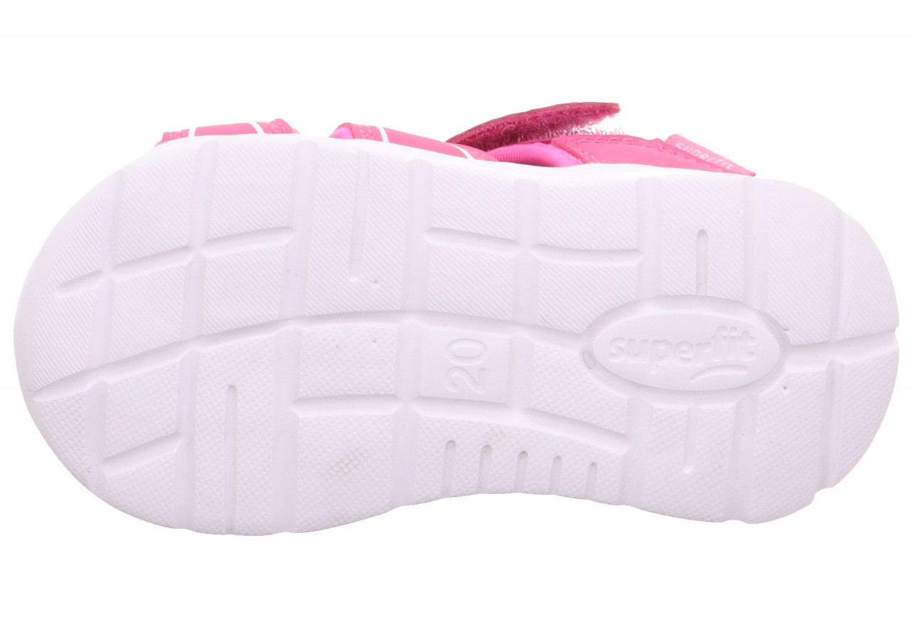 WAVE - PinkSandale mit Klettverschluss