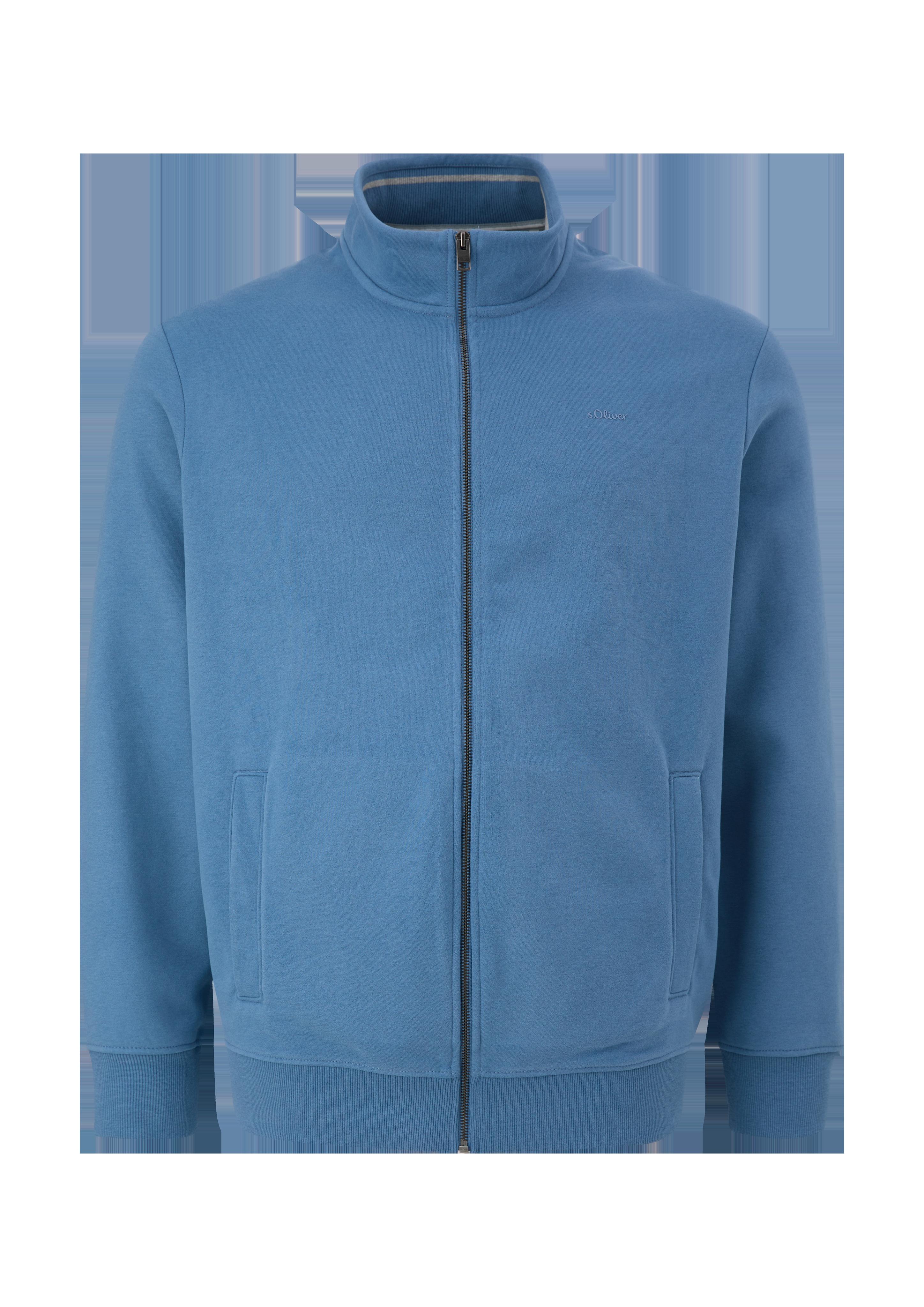 Sweatshirt Jacke mit Stehkragen  2146809-5402