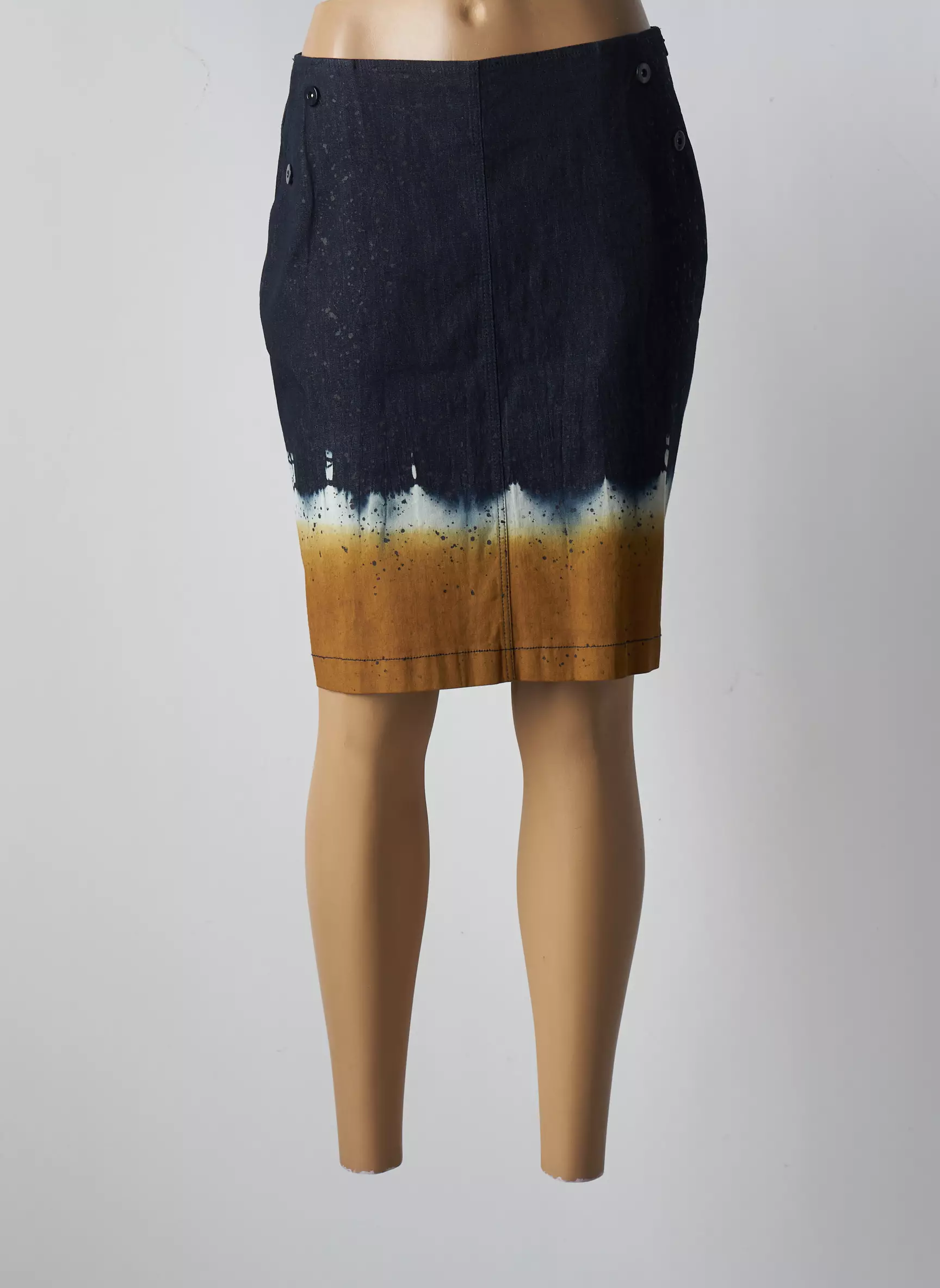 Fuego Woman Jupes Mi Longues Femme couleur bleu