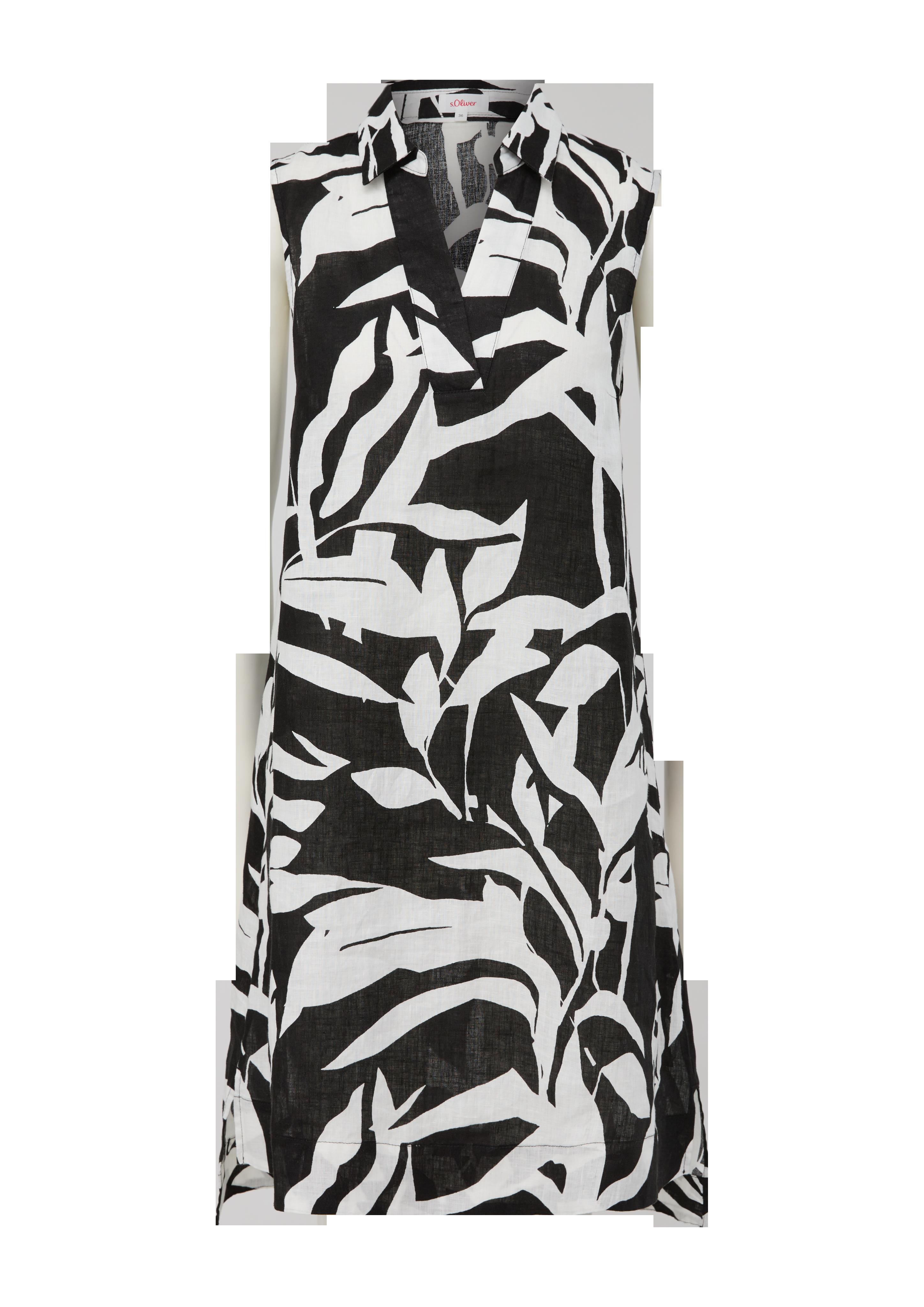Blusenkleid aus Leinen  2131869-99A3
