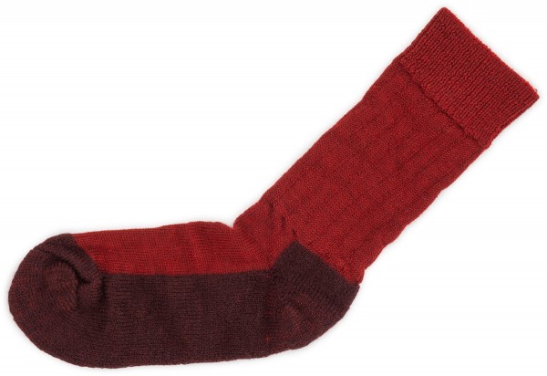 Hirsch Natur ~ Trekking-Socke ~ mohn/andorra