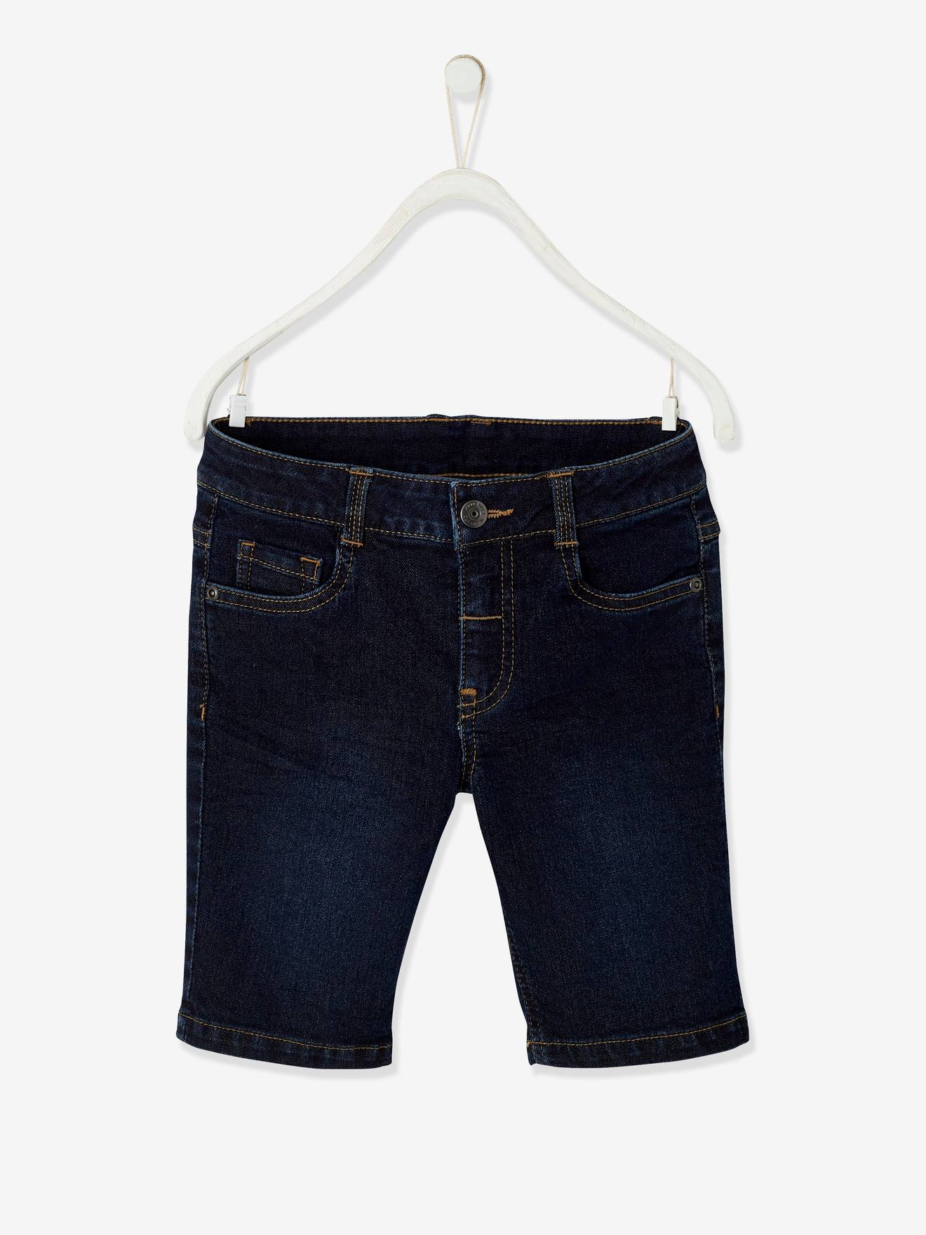 Bermuda en jean Basics garçon denim brut