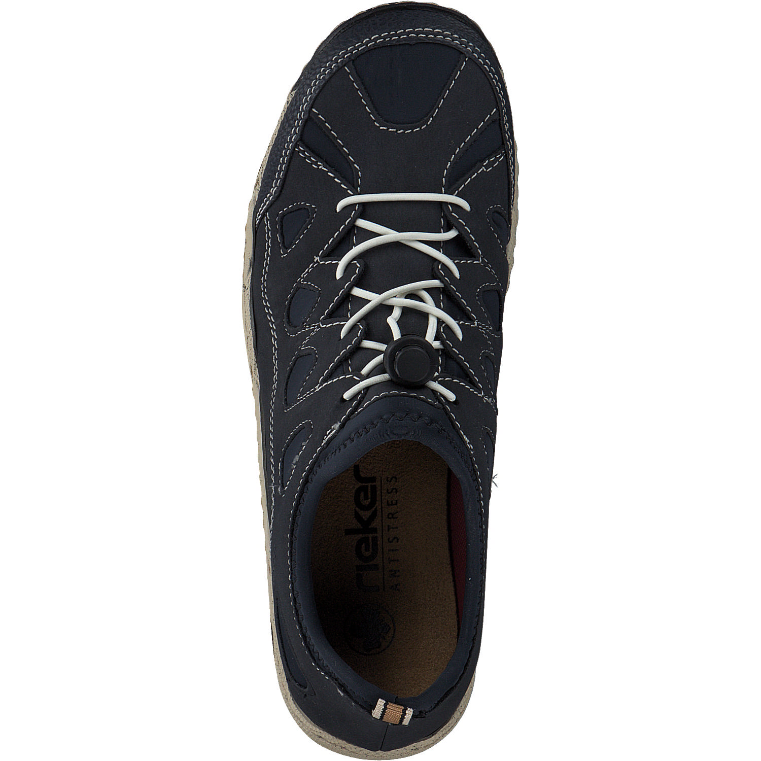 Rieker L0551, Schnürschuhe, Damen, Blau