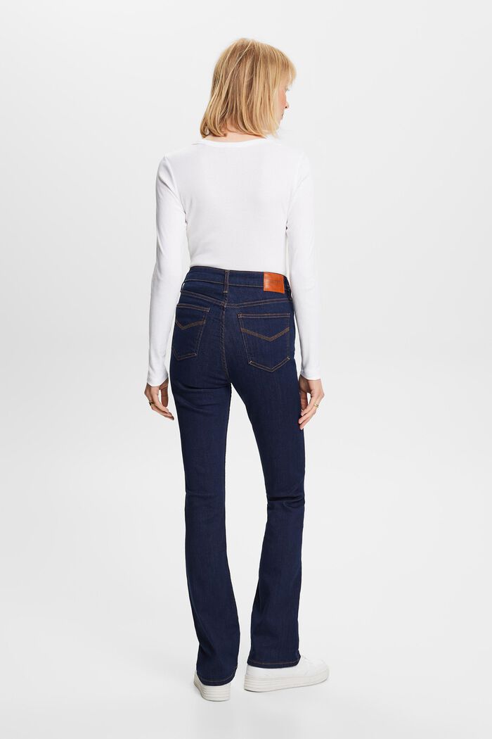 Bootcut Jeans mit hohem Bund