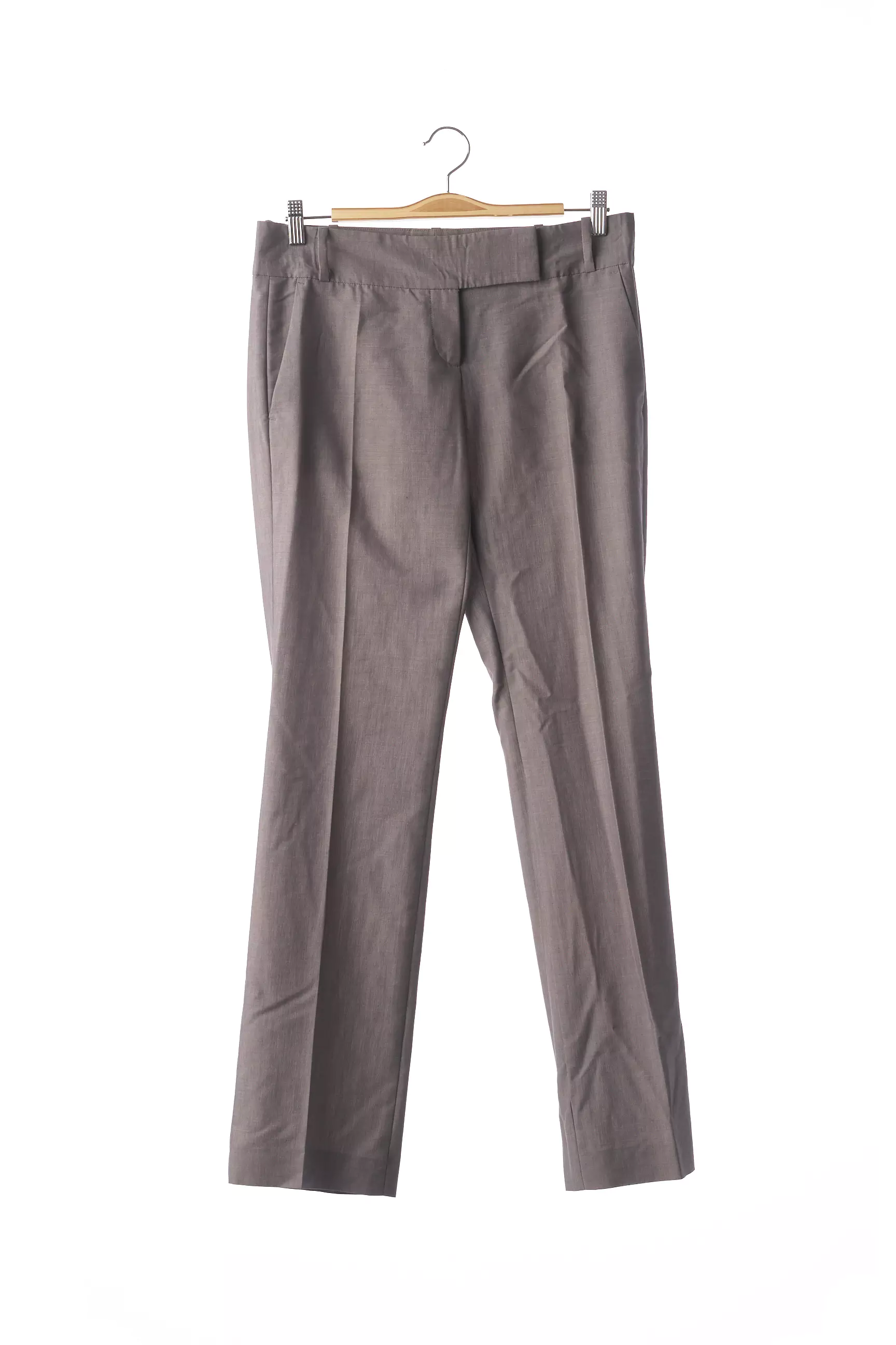 Hugo Boss Pantalons Droits Femme couleur gris