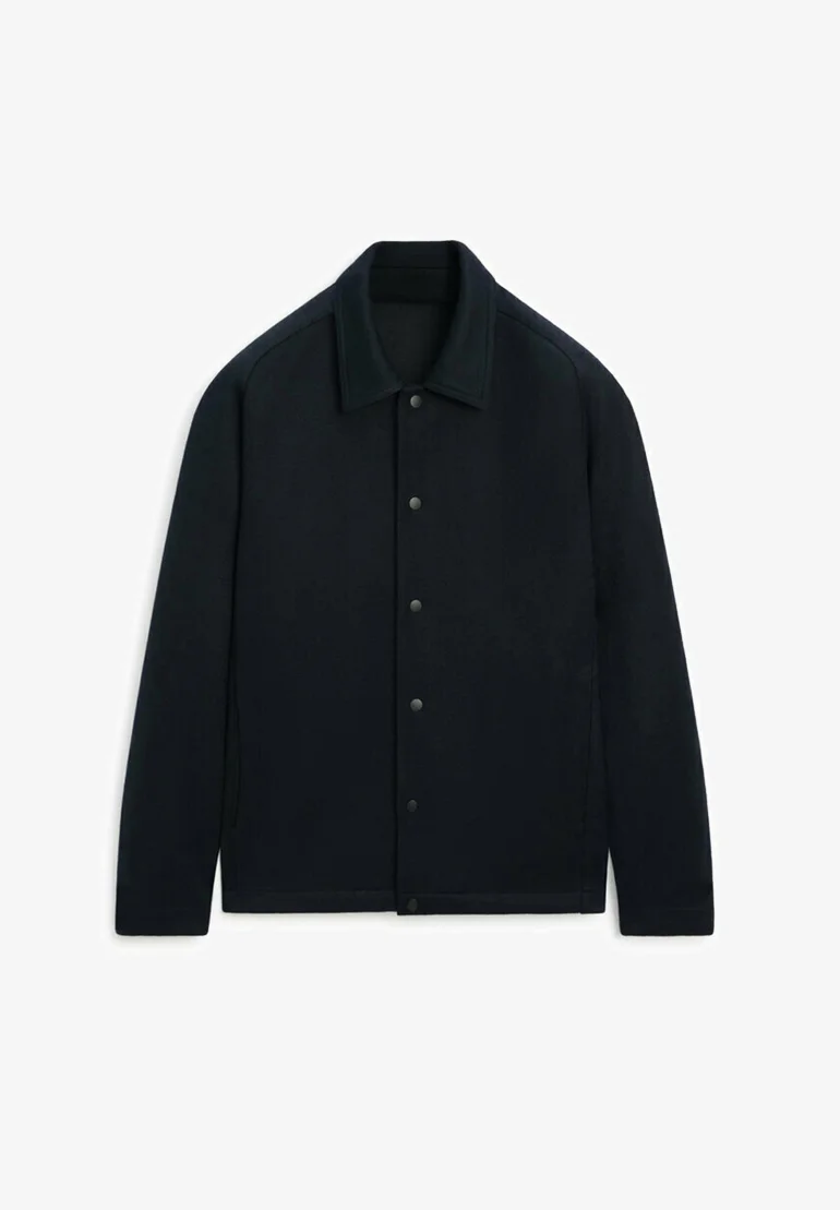Massimo Dutti BLEND CON BOTONES A PRESIÓN - Chaqueta ligera