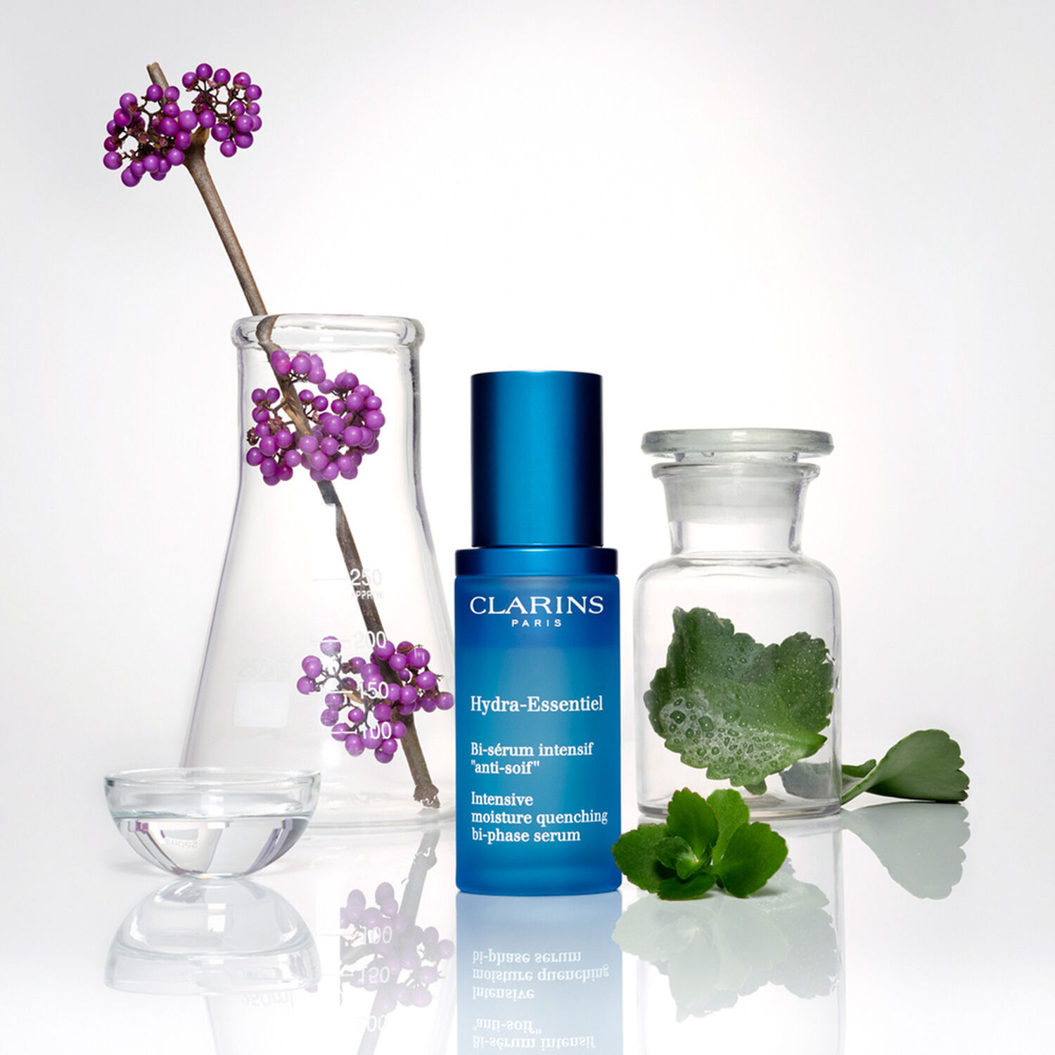 Clarins Hydra-Essentiel Bi-sérum hydratant intensif anti-soif