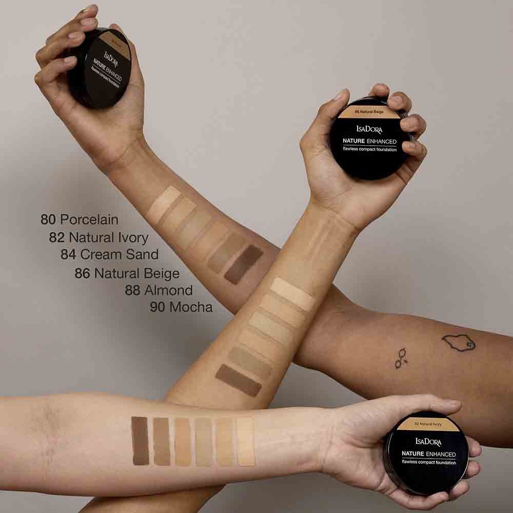 IsaDora Teint Nature Enhanced Flawless Compact Foundation