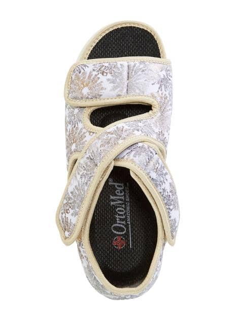 Klettsandalette mit verstellbaren Klettverschlüssen