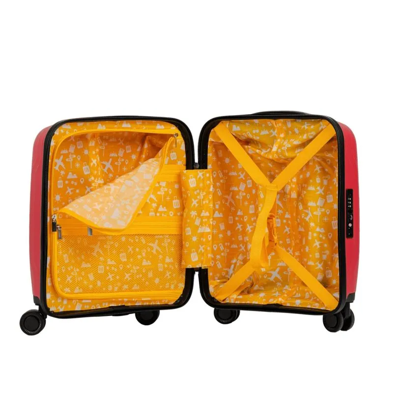 Swiss Bags Ibiza Handgepäcktrolley S (45cm) Underseater - Red Wine