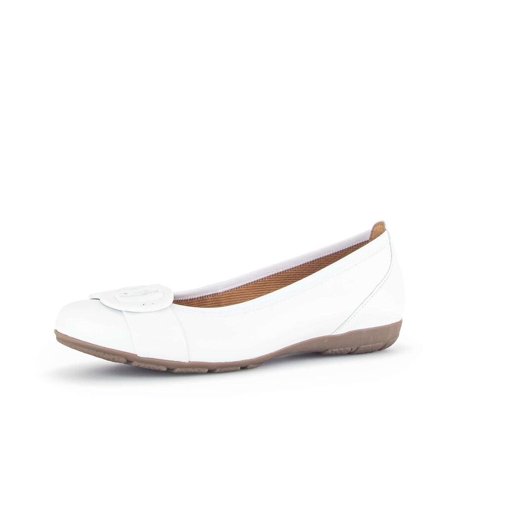 Gabor fashion Sportliche Ballerina weiß