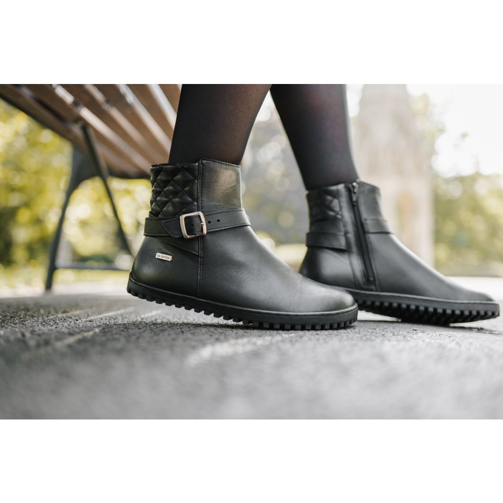 Be Lenka Diva All Black Barfußstiefeletten