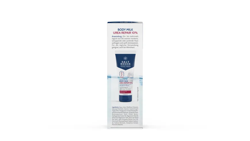SALTHOUSE Totes Meer Therapie Body Milk Urea Repair 10% 200 ml