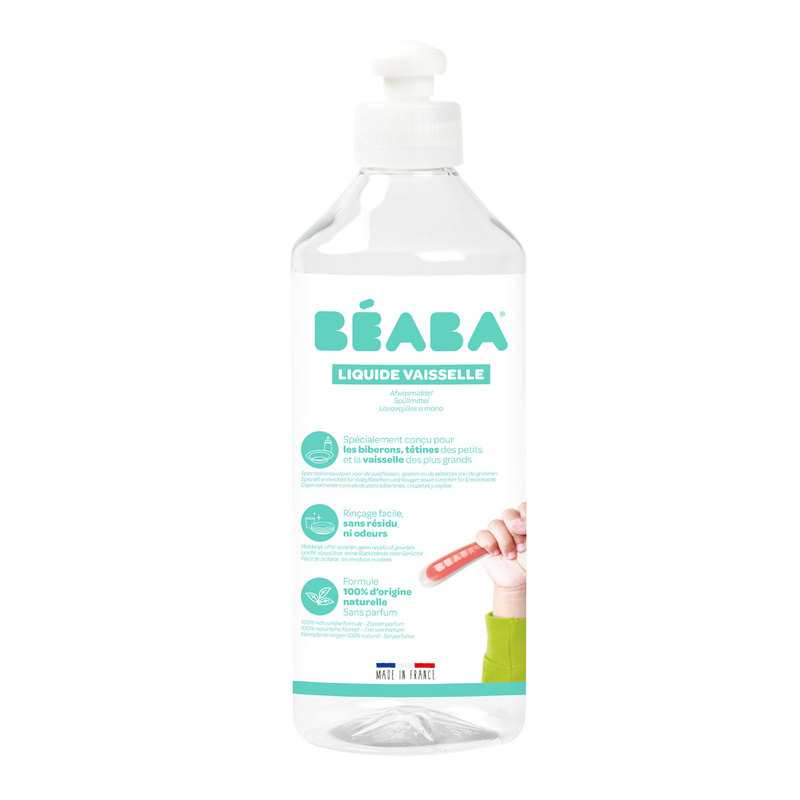 Liquide vaisselle sans parfum 500 ml Beaba