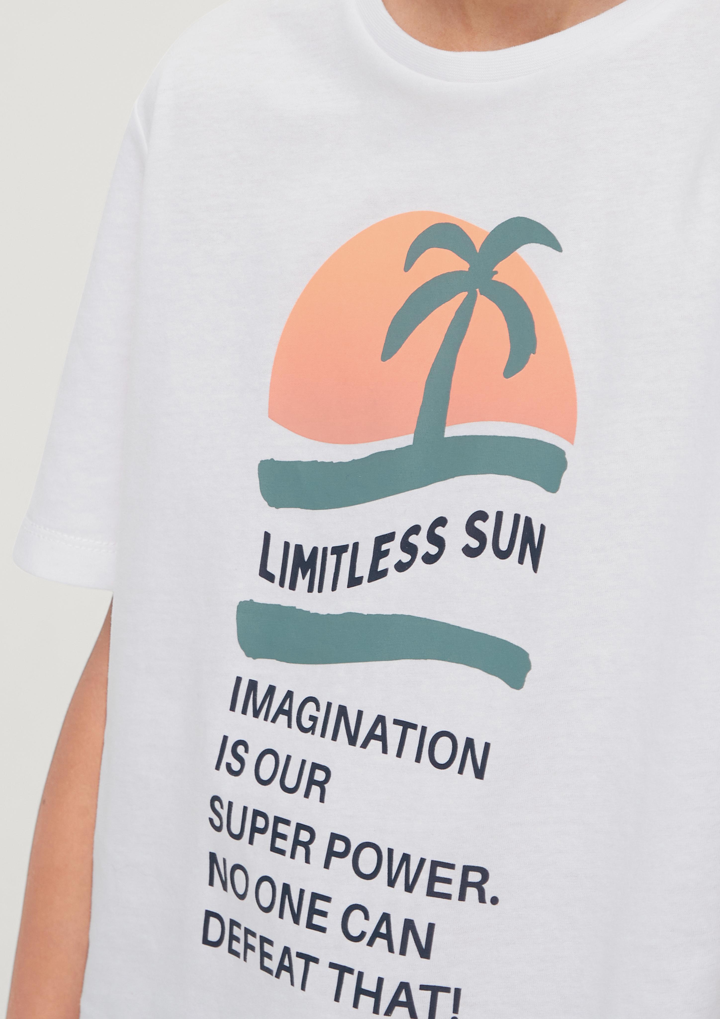 T-Shirt aus reiner Baumwolle  2131480-0100