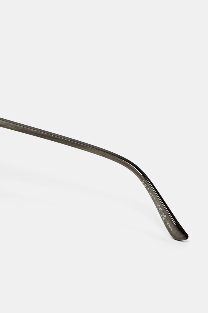 Unisex-Sonnenbrille mit verspiegelten Gläsern