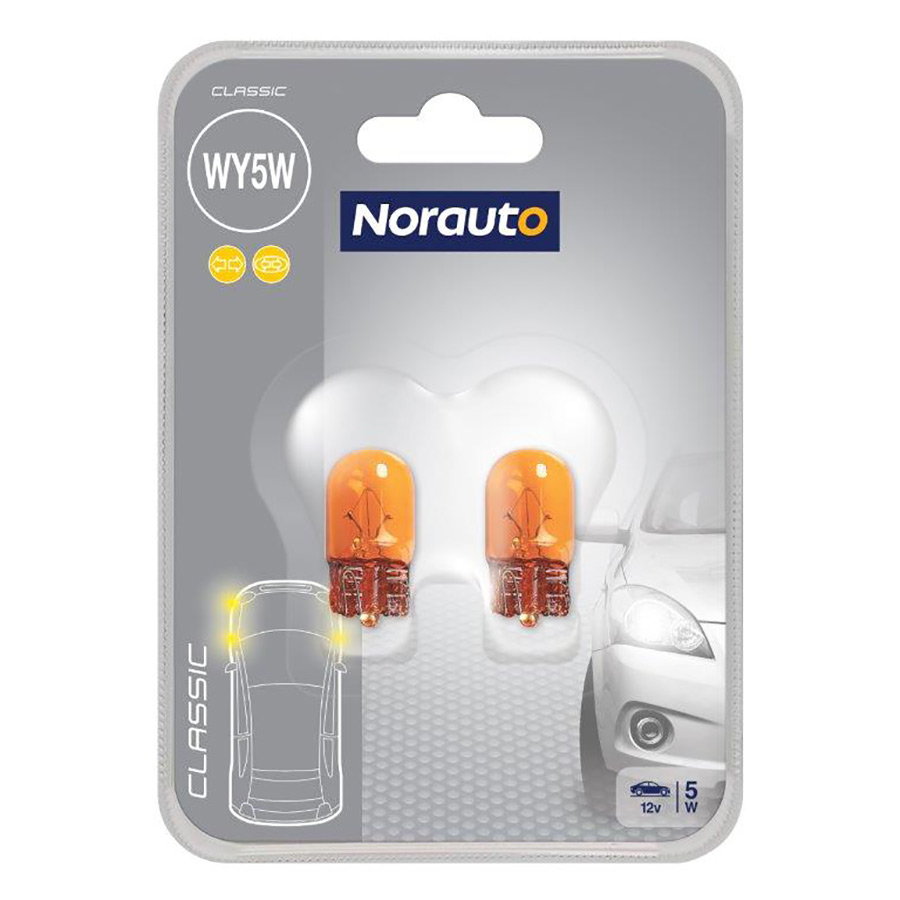Norauto WY5W Glühlampe, 2 Stück - ATU