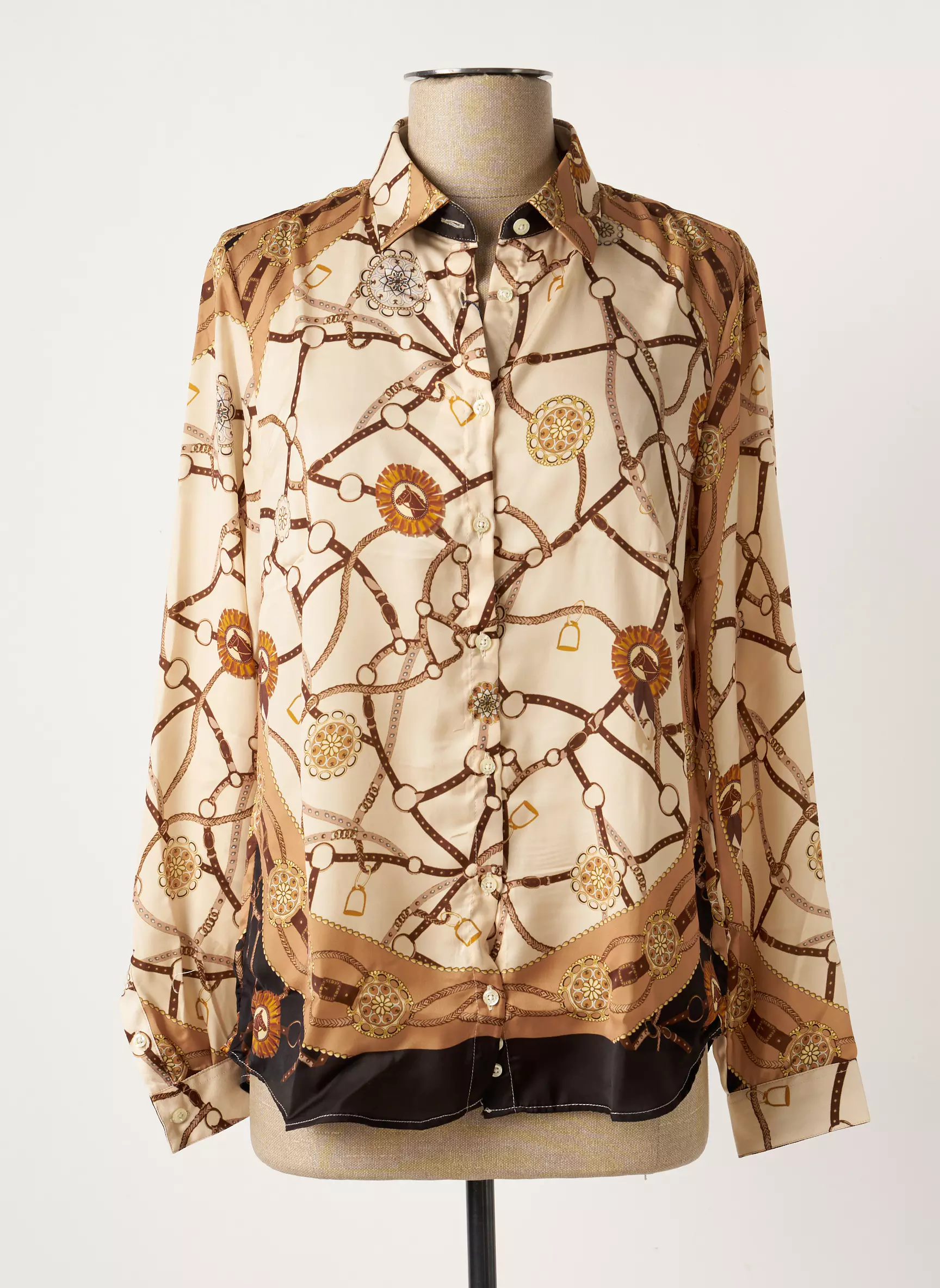 Carla Kops Chemisiers Femme couleur beige