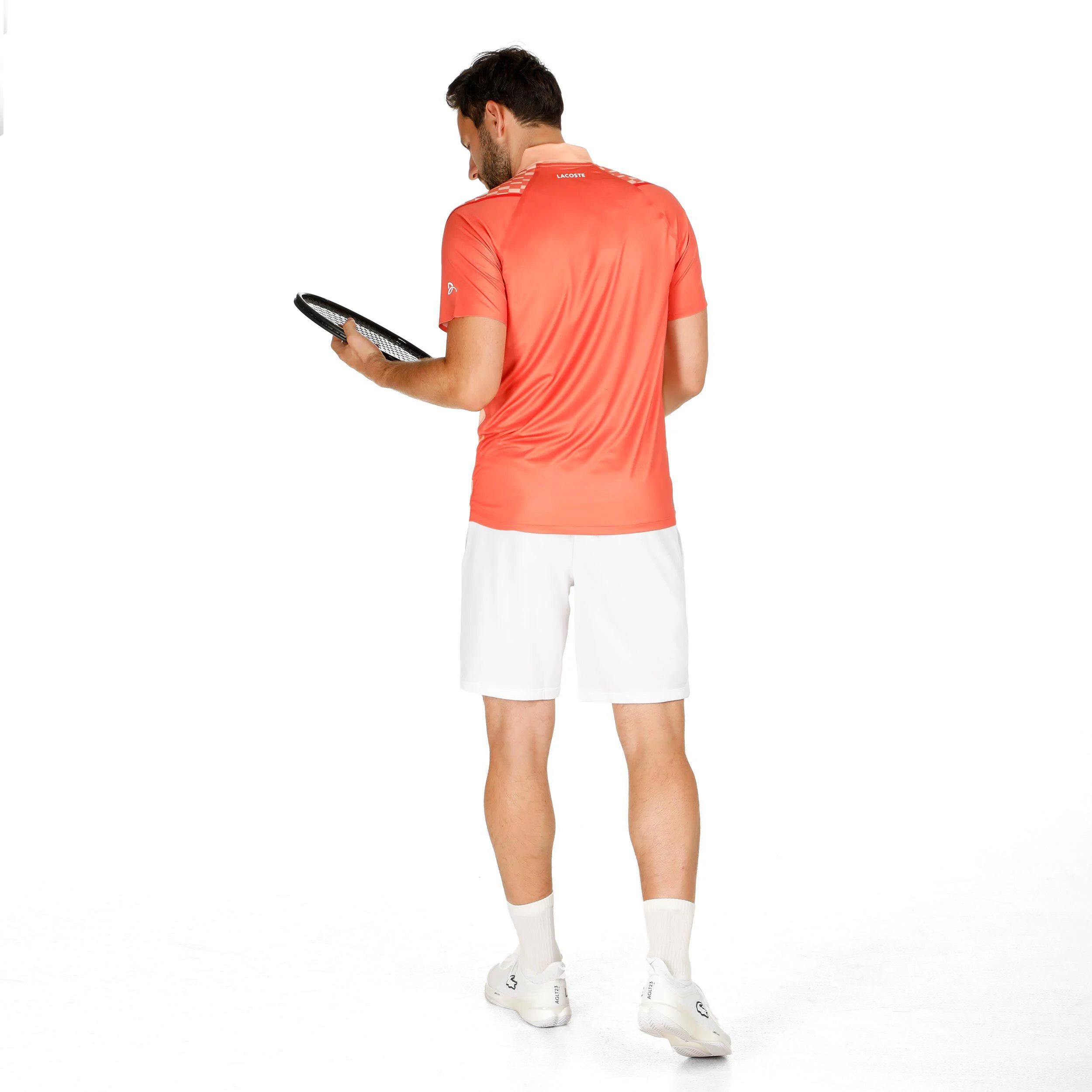 Polo Herren - Rot, Orange