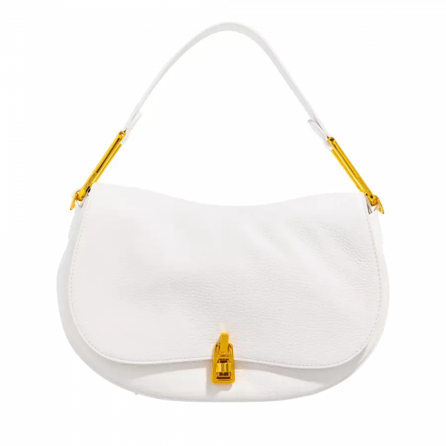 Coccinelle - Coccinelle Shoulder Bags Leder White - weiß