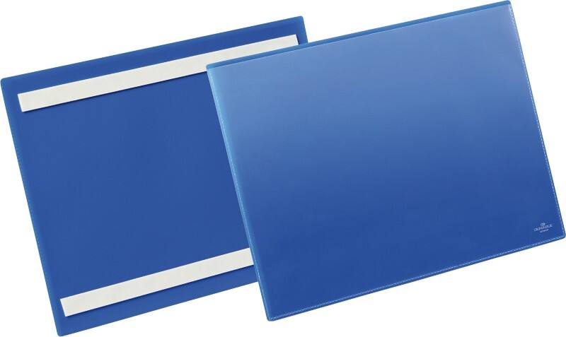 DURABLE Selbstklebende Kennzeichnungstasche PP (Polypropylen) 22,5 x 31,1 cm 50 Stück